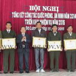 UBND huyện Đô Lương tổ chức hội nghị tổng kết công tác Quốc phòng – An ninh